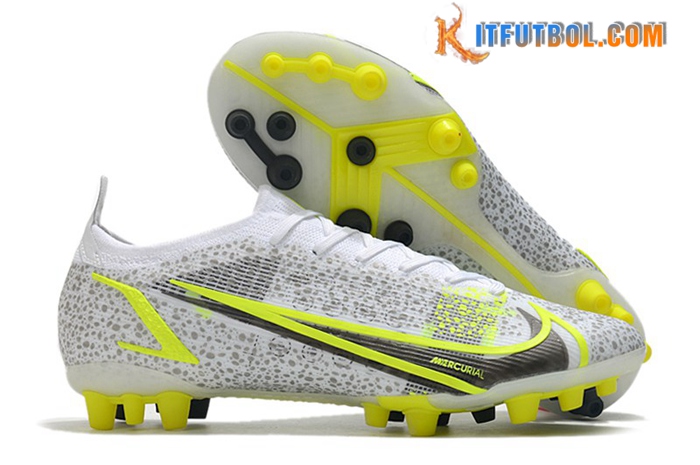 Nike Botas De Fútbol Vapor 14 Elite PRO AG Plata