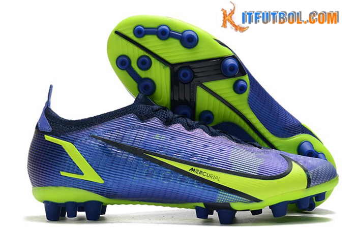 Nike Botas De Fútbol Vapor 14 Elite PRO AG Azul marino