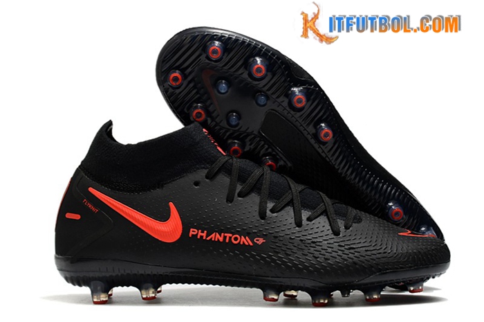 Nike Botas De Fútbol Phantom GT Elite Dynamic Fit AG-PRO Negro