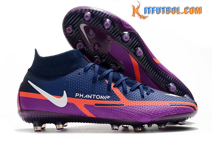 Nike Botas De Fútbol Phantom GT Elite Dynamic Fit AG-PRO Violeta/Azul