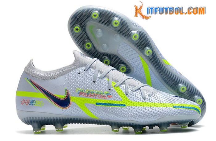 Nike Botas De Fútbol Phantom GT Elite AG-PRO Gris