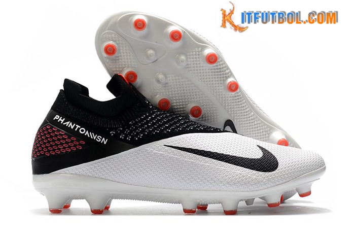 Nike Botas De Fútbol Phantom VSN 2 Elite DF AG-PRO Negro/Blanco