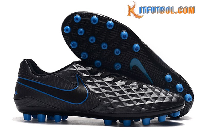 Nike Botas De Fútbol Tiempo Legend VIII Acadermy AG Negro