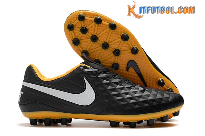 Nike Botas De Fútbol Tiempo Legend VIII Acadermy AG Negro