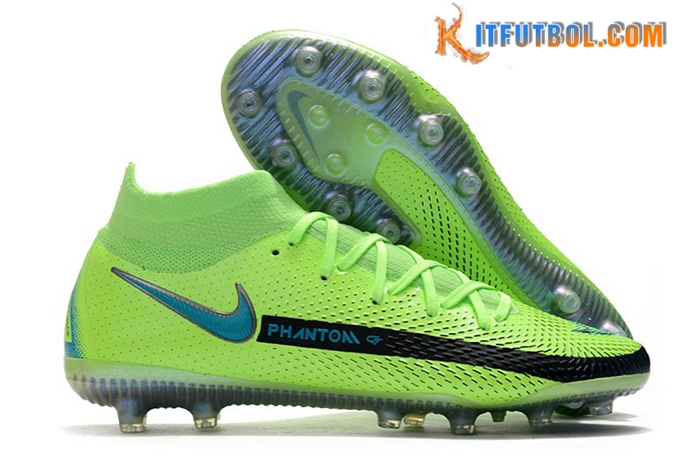 Nike Botas De Fútbol Phantom GT Elite Dynamic Fit AG-PRO Verde
