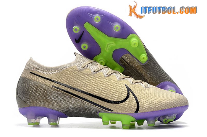 Nike Botas De Fútbol Mercurial Vapor 13 Elite AG Dorado