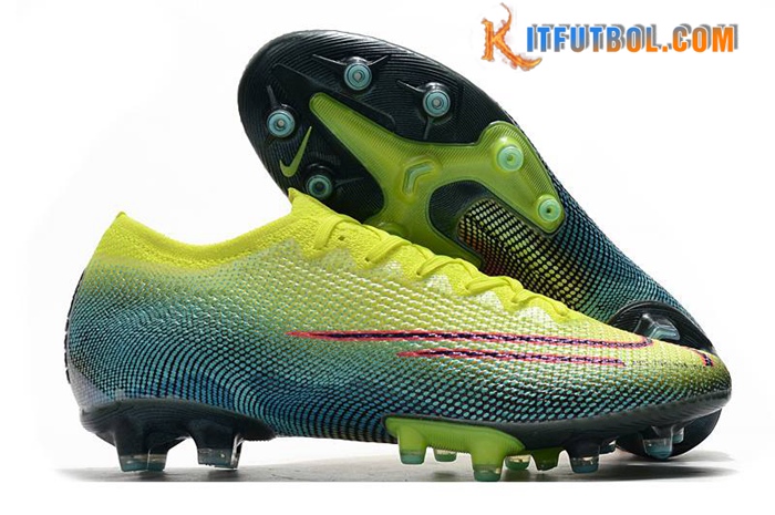 Nike Botas De Fútbol Mercurial Vapor 13 Elite AG Amarillo/Verde