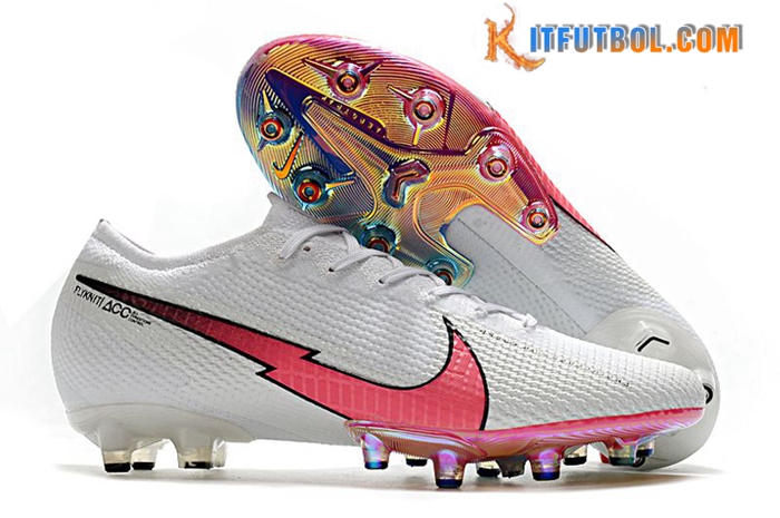 Nike Botas De Fútbol Mercurial Vapor 13 Elite AG Blanco