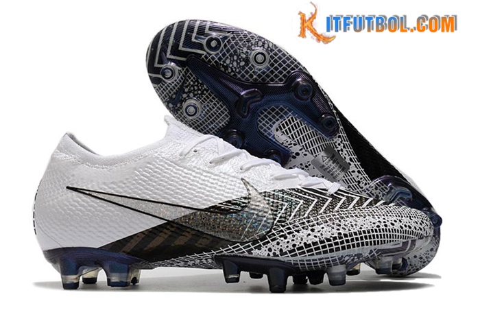 Nike Botas De Fútbol Mercurial Vapor 13 Elite AG Negro/Blanco