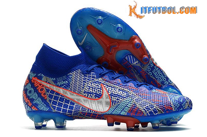 Nike Botas De Fútbol Superfly 7 Elite SE AG Azul