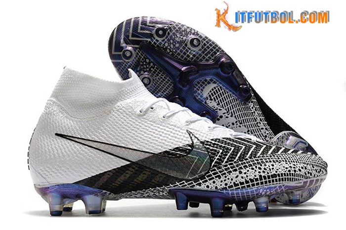 Nike Botas De Fútbol Superfly 7 Elite SE AG Blanco/Negro