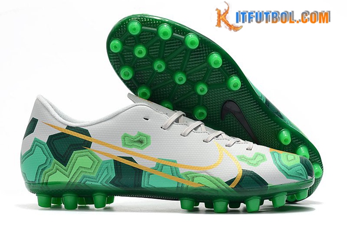 Nike Botas De Fútbol Dream Speed Mercurial Vapor Academy AG Blanco/Verde