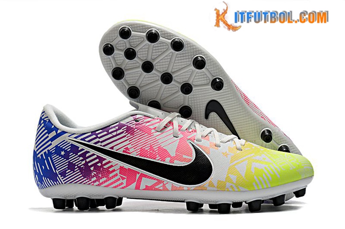 Nike Botas De Fútbol Dream Speed Mercurial Vapor Academy AG Rosa/Amarillo/Azul