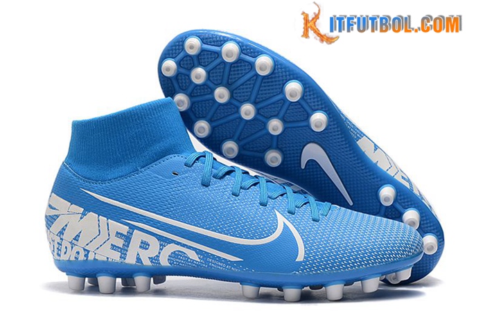 Nike Botas De Fútbol Superfly 7 Academy CR7 AG Azul