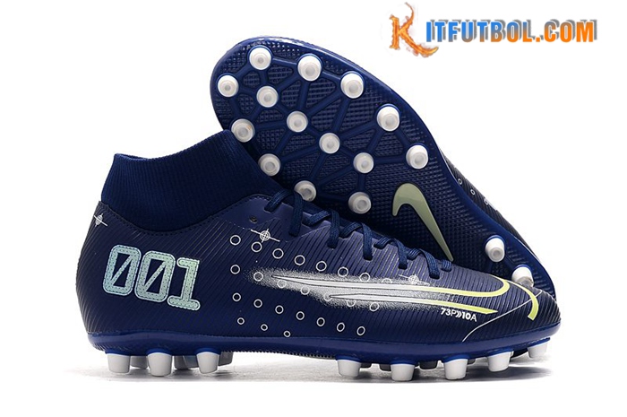 Nike Botas De Fútbol Superfly 7 Academy CR7 AG Azul marino
