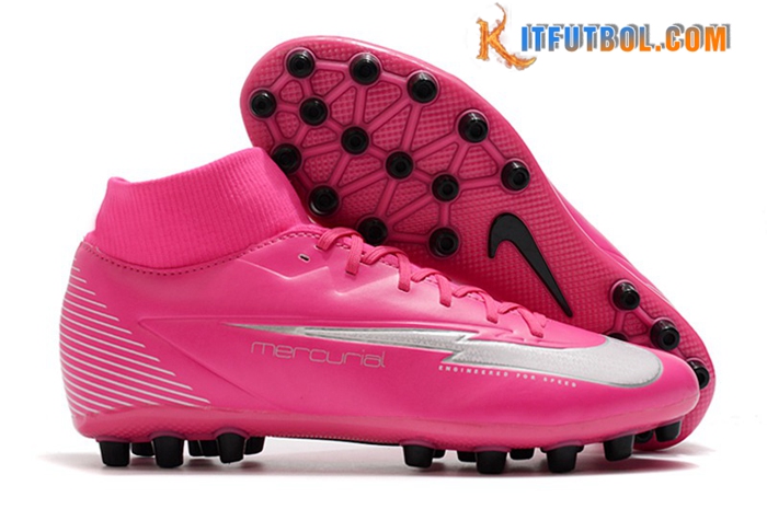 Nike Botas De Fútbol Superfly 7 Academy CR7 AG Rosa