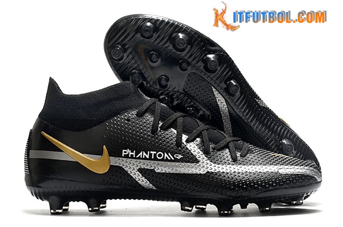 Nike Botas De Fútbol Phantom GT Elite Dynamic Fit AG-PRO Negro