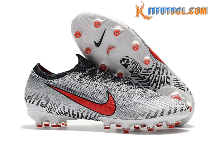 Nike Botas De Fútbol Mercurial Vapor XII Elite AG Negro/Blanco
