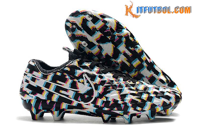 Nike Botas De Fútbol Tiempo Legend 8 Elite AG Negro/Blanco