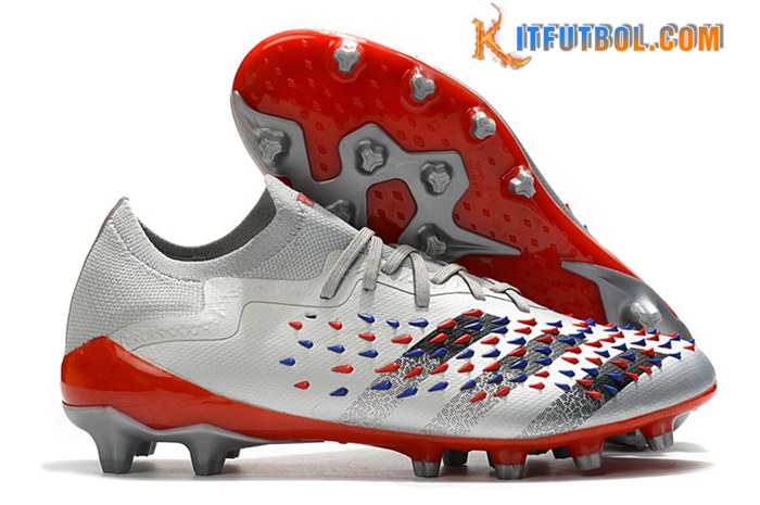 Adidas Botas De Fútbol Predator Freak .1 Low FG Gris