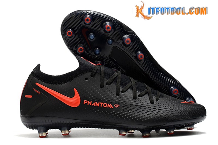 Nike Botas De Fútbol Phantom GT Elite AG-PRO Negro