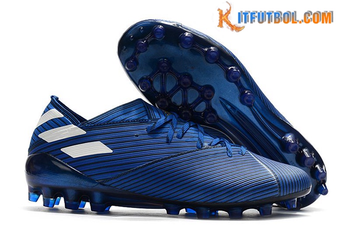 Adidas Botas De Fútbol Nemeziz 19.1 AG Azul marino