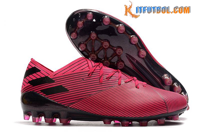 Adidas Botas De Fútbol Nemeziz 19.1 AG Rosa