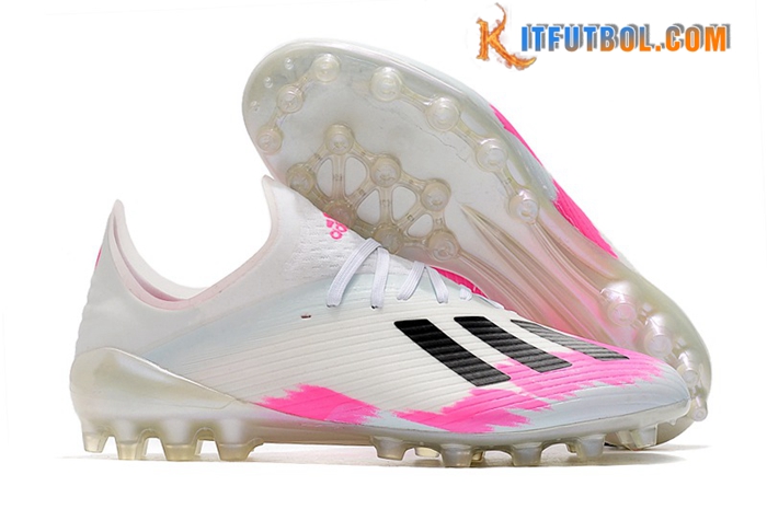 Adidas Botas De Fútbol X 19.1 AG Blanco