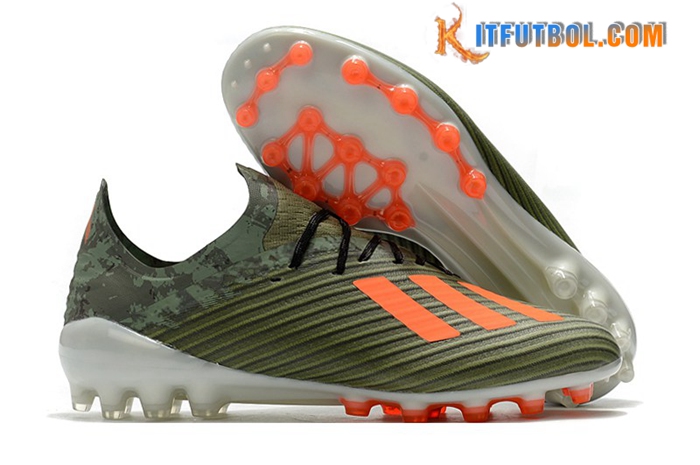 Adidas Botas De Fútbol X 19.1 AG Verde