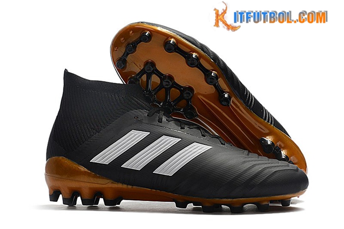 Adidas Botas De Fútbol Predator 18.1 AG Negro