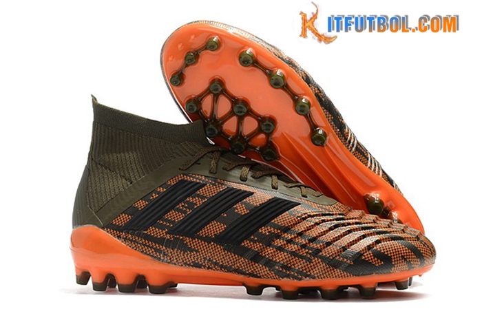 Adidas Botas De Fútbol Predator 18.1 AG Naranja/Marrón