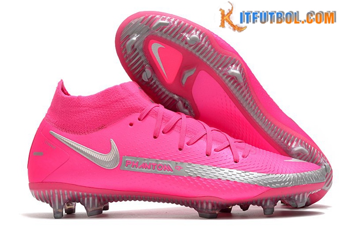Nike Botas De Fútbol Phantom GT Elite Dynamic Fit FG Rosa
