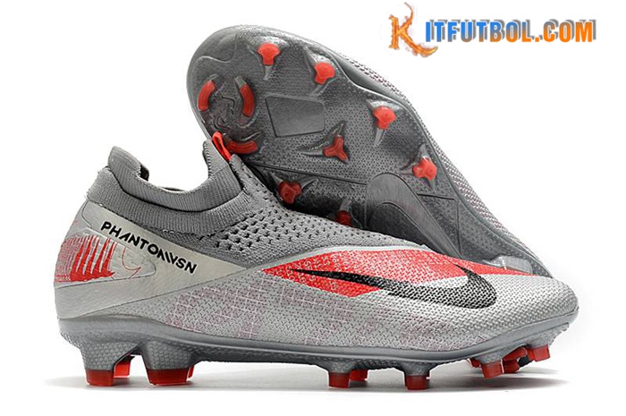 Nike Botas De Fútbol Phantom VSN 2 Elite DF FG Gris