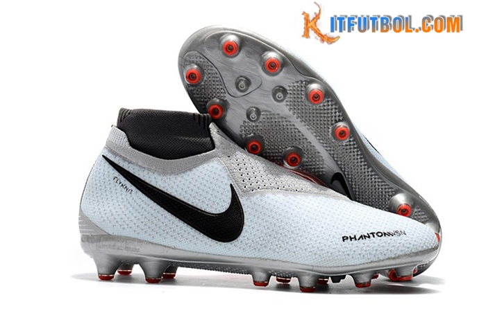 Nike Botas De Fútbol Phantom VSN Elite DF AG Azul Claro