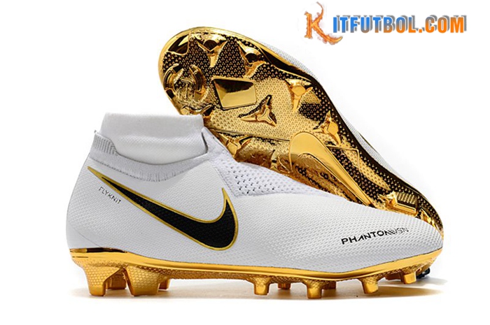 Nike Botas De Fútbol Phantom VSN Elite DF FG Blanco