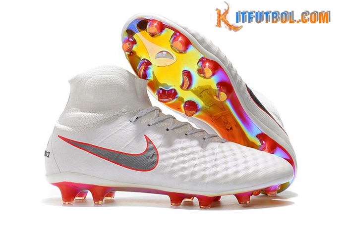 Nike Botas De Fútbol Magista Obra II Blanco