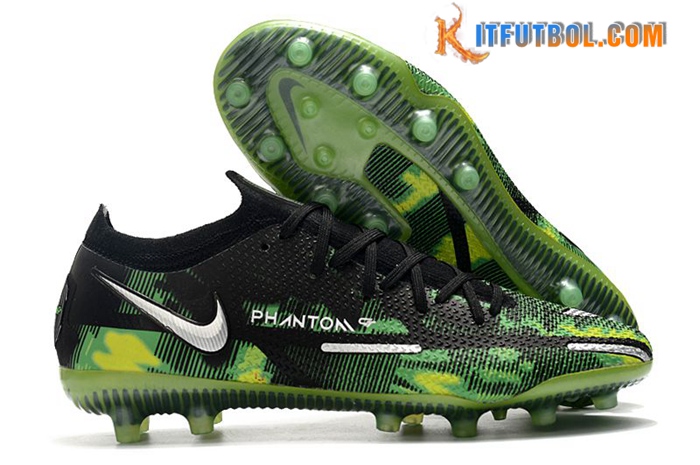 Nike Botas De Fútbol Phantom GT Elite AG-PRO Verde