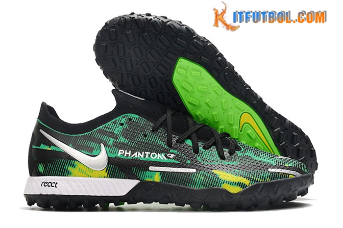 Nike Botas De Fútbol Phantom GT Pro TF Verde