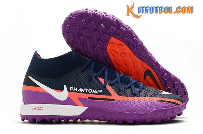 Nike Botas De Fútbol Phantom GT Pro TF Violeta