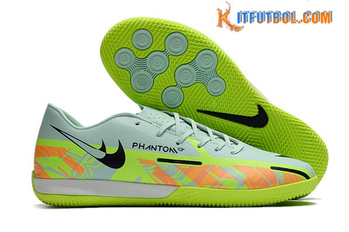 Nike Botas De Fútbol React Phantom GT2 Pro IC Verde