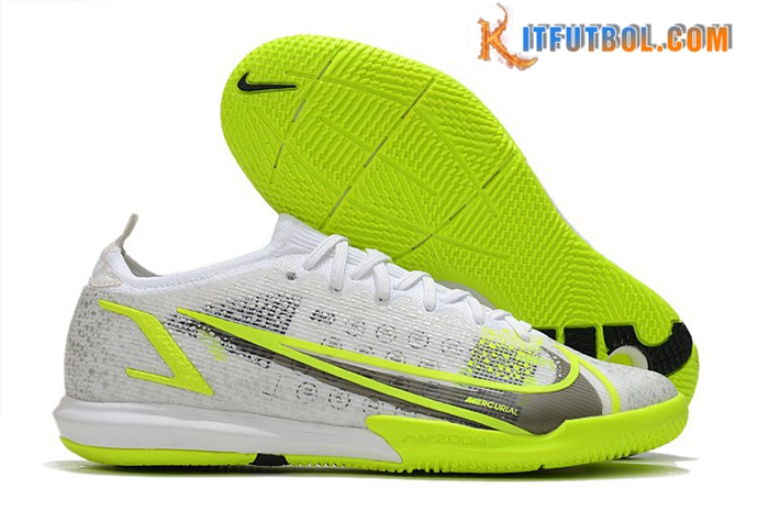 Nike Botas De Fútbol Vapor 14 Elite IC Blanco