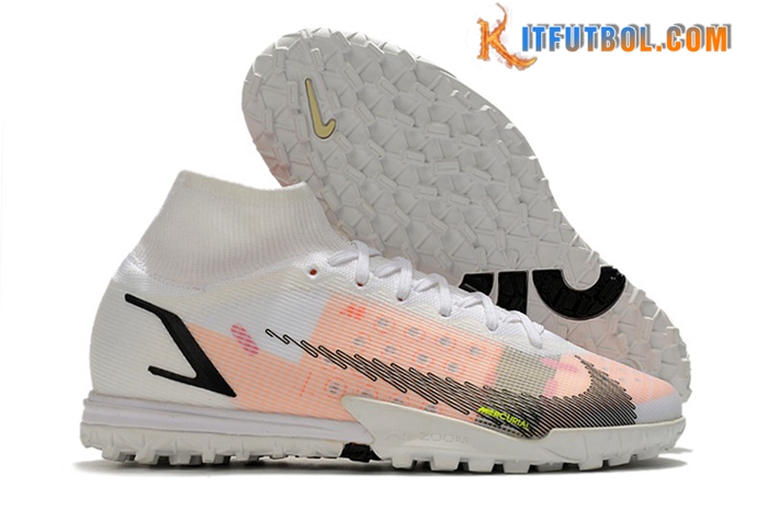 Nike Botas De Fútbol Mercurial Superfly 9 Elite TF Blanco