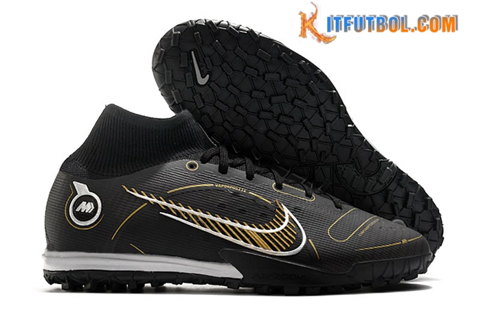 Nike Botas De Fútbol Mercurial Superfly 9 Elite TF Negro