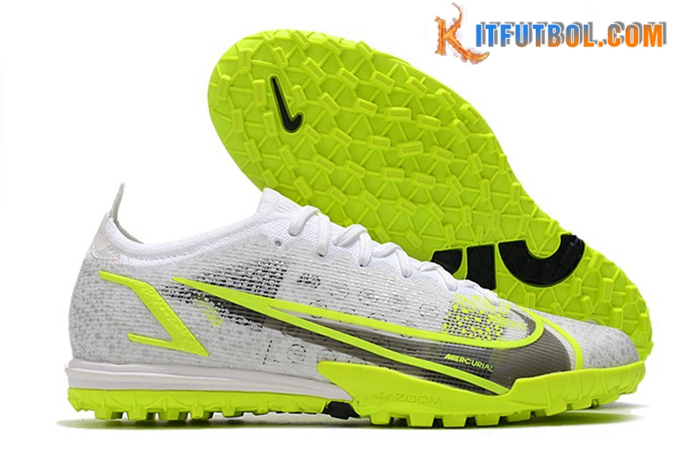 Nike Botas De Fútbol Vapor 14 Elite TF Blanco