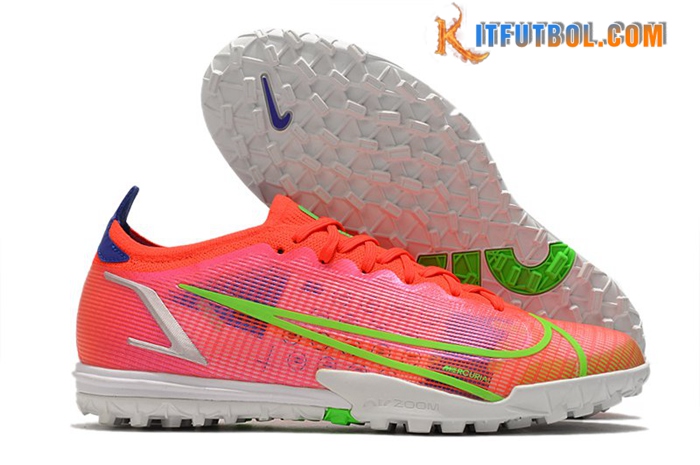 Nike Botas De Fútbol Vapor 14 Elite TF Rosa
