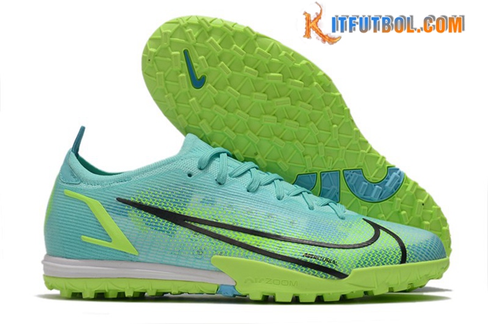 Nike Botas De Fútbol Vapor 14 Elite TF Verde