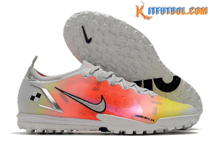 Nike Botas De Fútbol Vapor 14 Elite TF Rosa