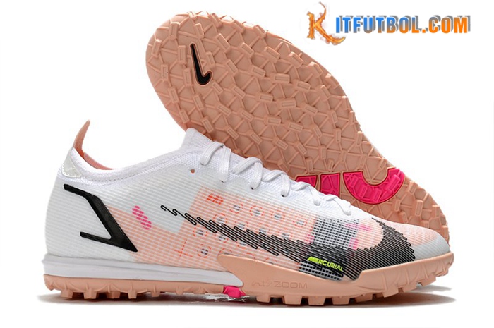 Nike Botas De Fútbol Vapor 14 Elite TF Blanco