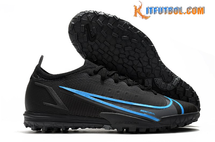 Nike Botas De Fútbol Vapor 14 Elite TF Negro