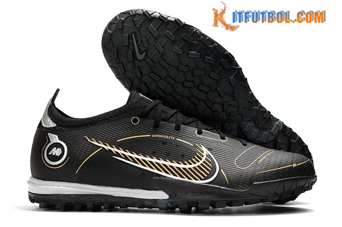 Nike Botas De Fútbol Vapor 14 Elite TF Negro